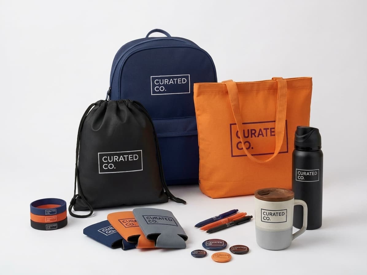 Custom Swag Box with Branded Merchandise