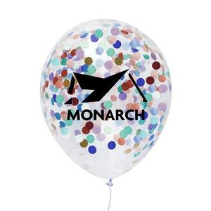 12" Confetti Latex Balloons