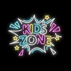 Kids Zone Neon Signs
