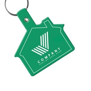 House Shape Flexible Keychains