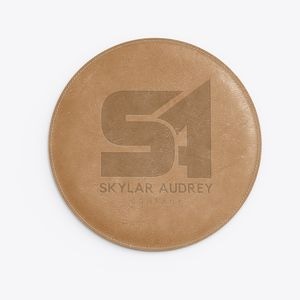 Custom Leather Coasters