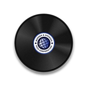 Custom Soft Plastic Record Coaster