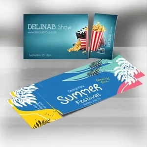 Custom Standard Event Tickets