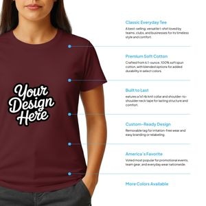 Port & Company® Women Core Cotton - T-Shirt