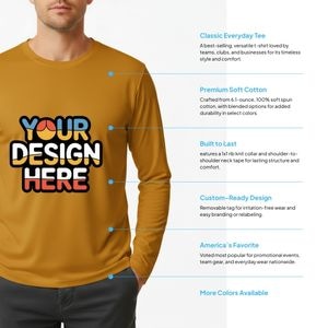 Hanes Unisex Ecosmart 50/50 Crewneck Sweatshirt