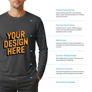 Gildan Adult DryBlend Adult 9 oz. - 50/50 Fleece Crew