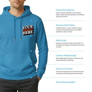 Jerzees Adult NuBlend FleecePullover Hooded Sweatshirt