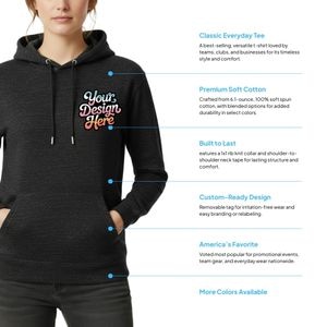 Next Level Apparel Unisex Malibu Pullover Hooded Sweatshirt