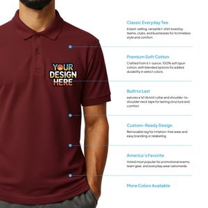 Adult Piqué Polo