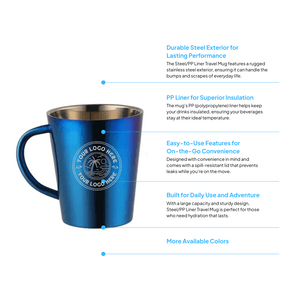 12 oz Stainless Steel Mug