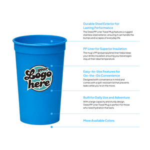 12 oz Plastic Stadium Cup