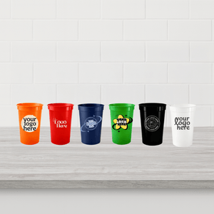 22 oz Plastic Stadium Cup