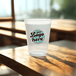 12 oz Frosted Plastic Cup