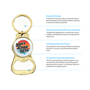 Gold Alloy Bottle Opener