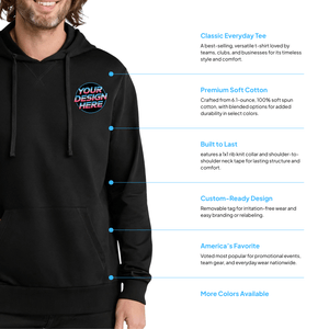 Allmade Unisex Organic French Terry Pullover Hoodie
