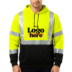 CornerStone® ANSI 107 Class 3 Heavy-Duty Fleece Pullover Hoodie