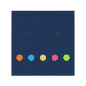 Sticky Notes and Flags in Pocket Case