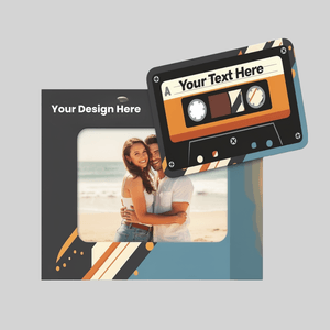 Picture Frame with Cassette Punch Out