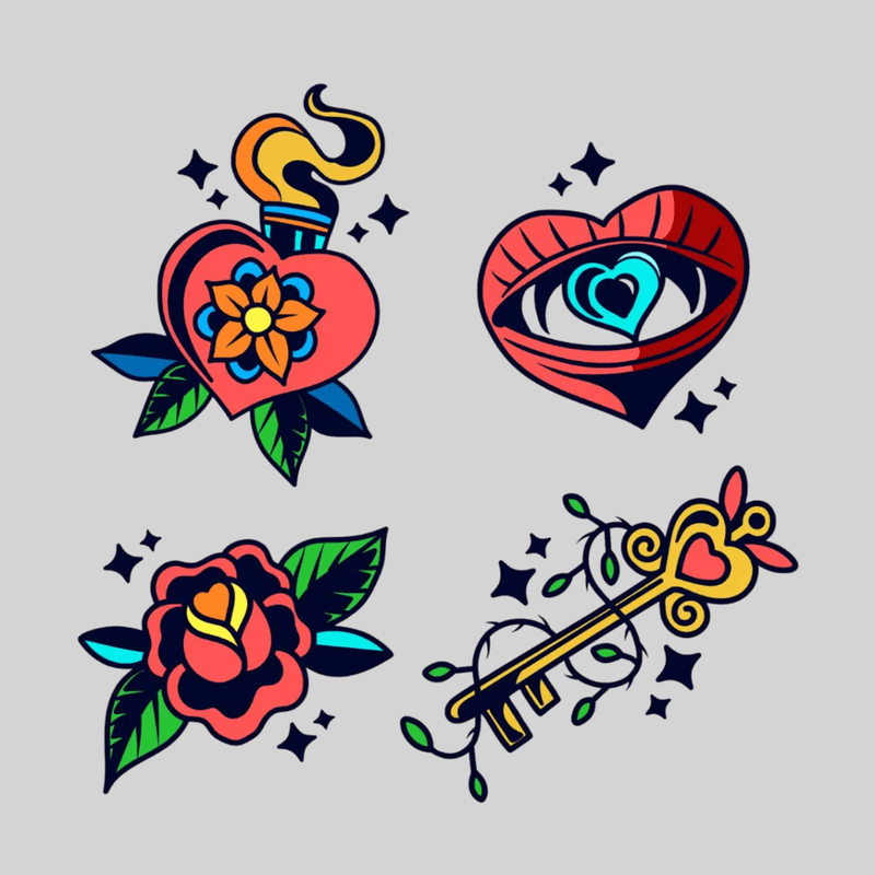 Custom Temporary Tattoos